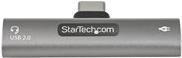 Produktbild StarTech USB-C-Audio- und Ladeadapter - USB-C Audioadapter mit USB-C-Audio-Kopfhörer-/Headset-Anschluss und (Zubehör)