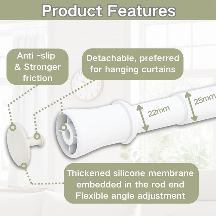 Image du produit Teleskop-Spannstange ohne Bohren, 50-70 cm