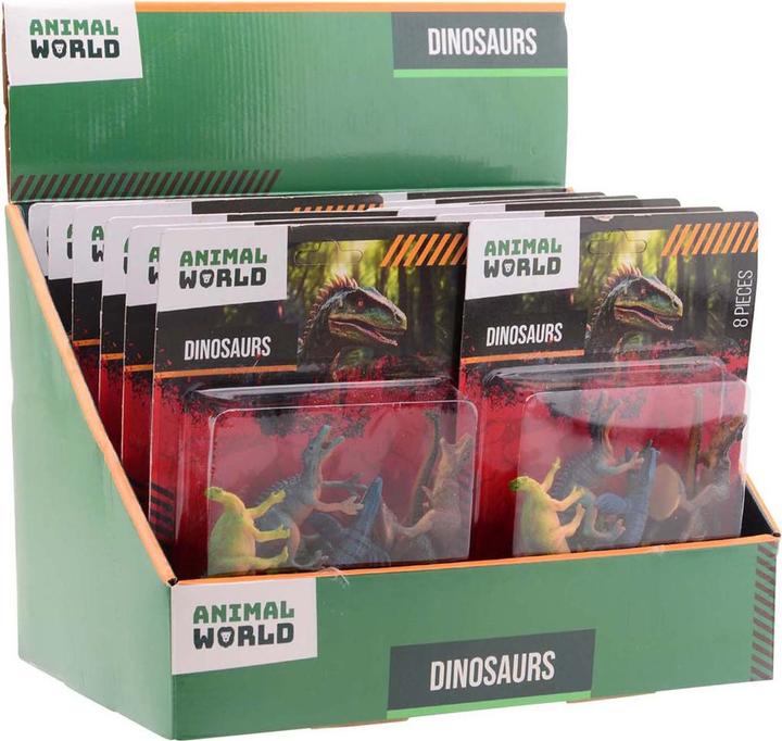 Produktbild Johntoy Tierwelt - Dino-Spielset, 8-tlg.