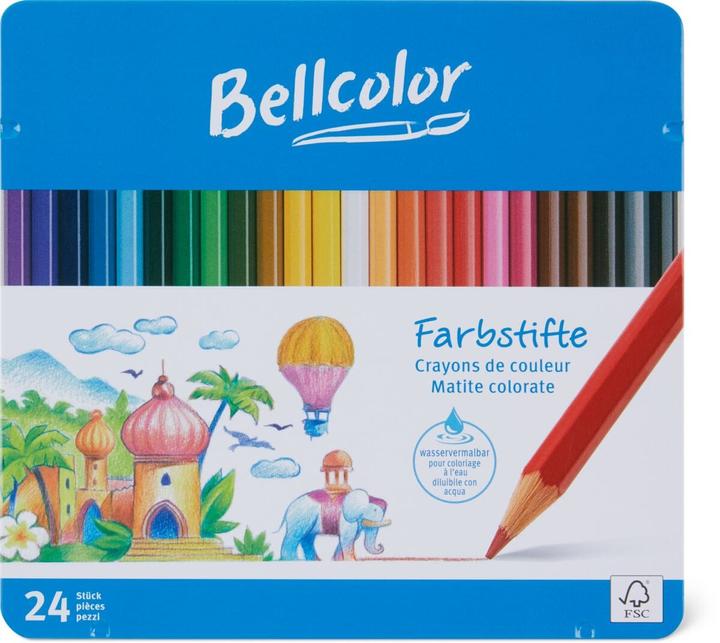 Image du produit Bellcolor Crayons de couleur (Assortiment, 24 x)