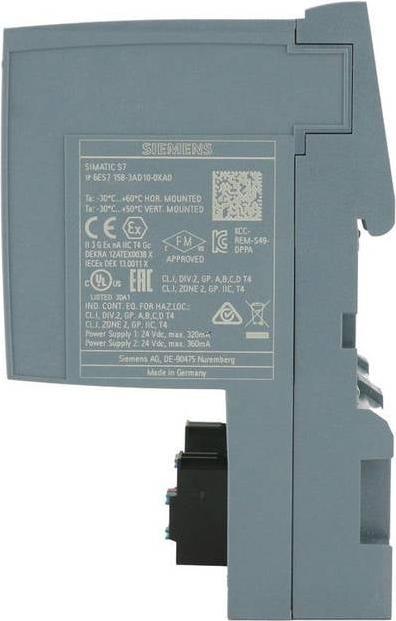 Siemens 6ES7158-3AD10-0XA0 6ES71583AD100XA0 Module d'extension API