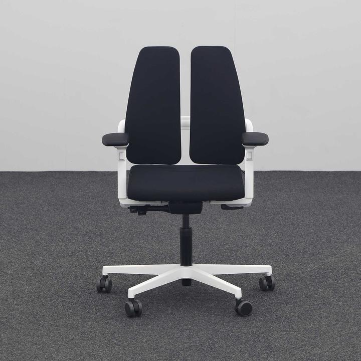 Produktbild Sitag Bürostuhl SitagXilium DuoBack swissmade ergonomisch mit 4D Armlehnen, Schwarz, Neu (46 - 60 cm)