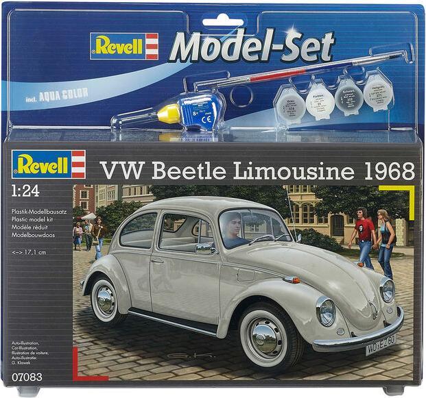 Actual product image Revell Model set VW Beetle sedan 1968