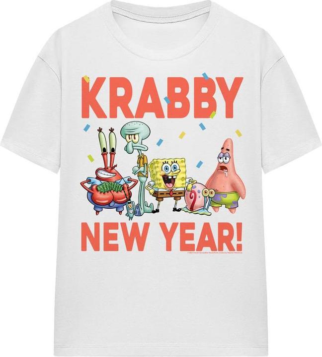 Image du produit Spongebob Squarepants - T-shirt KRABBY NEW YEAR - Adulte (M)