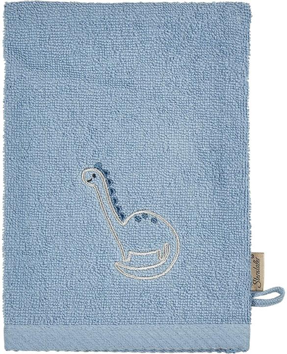 Produktbild Sterntaler Baby-Waschhandschuh Dino Rexi 2er Set Blau/Beige