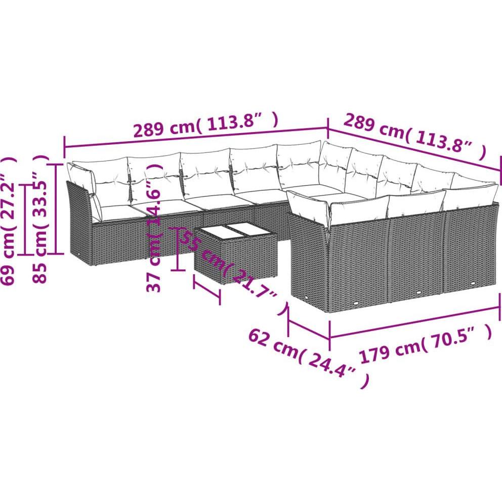 Thumbnail - VidaXL, Gartenlounge, Wild honeysuckle