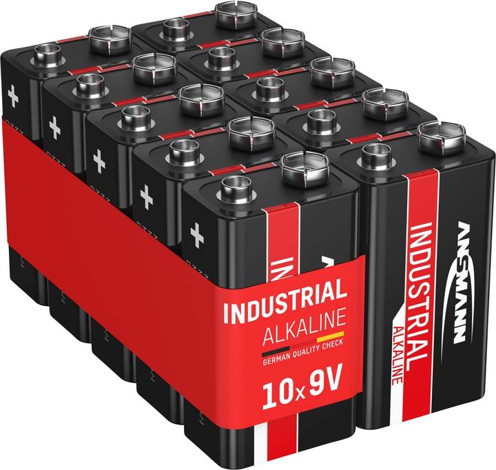 Produktbild Ansmann Industrial (10 Stk., 9V Block)