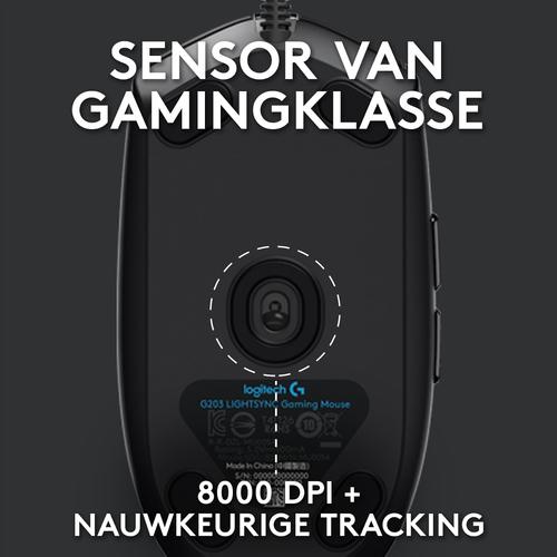 Produktbild Logitech G G203 Lightsync (Kabelgebunden)