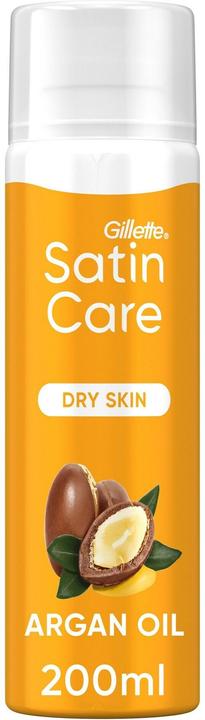 Immagine prodotto Gillette Satin Care Gel Arganöl Rasiergel 200 ml (200 ml, Gel da barba)