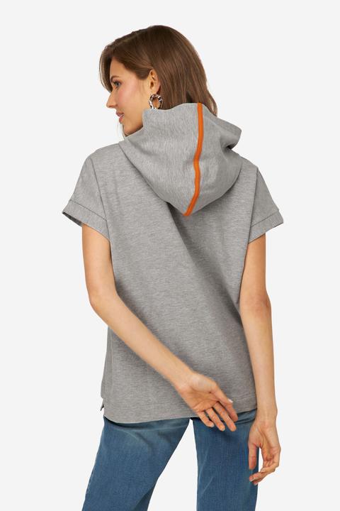 Produktbild Laurasøn Hoodie, ärmellos, Robben-Print, Kapuze, OEKO-TEX (M)