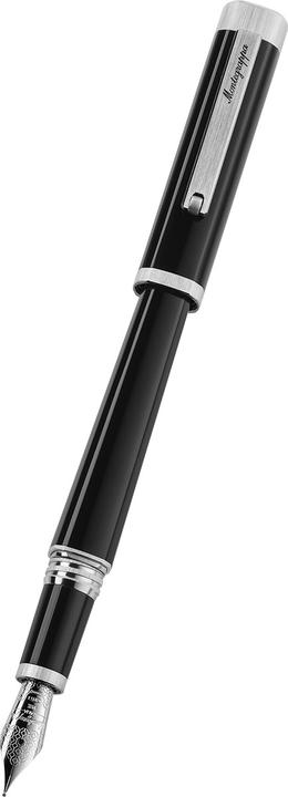Produktbild Montegrappa ISZ4I34P QUATTRO FÜLLFEDERHALTER, PALLADIUM PL., M, 14K