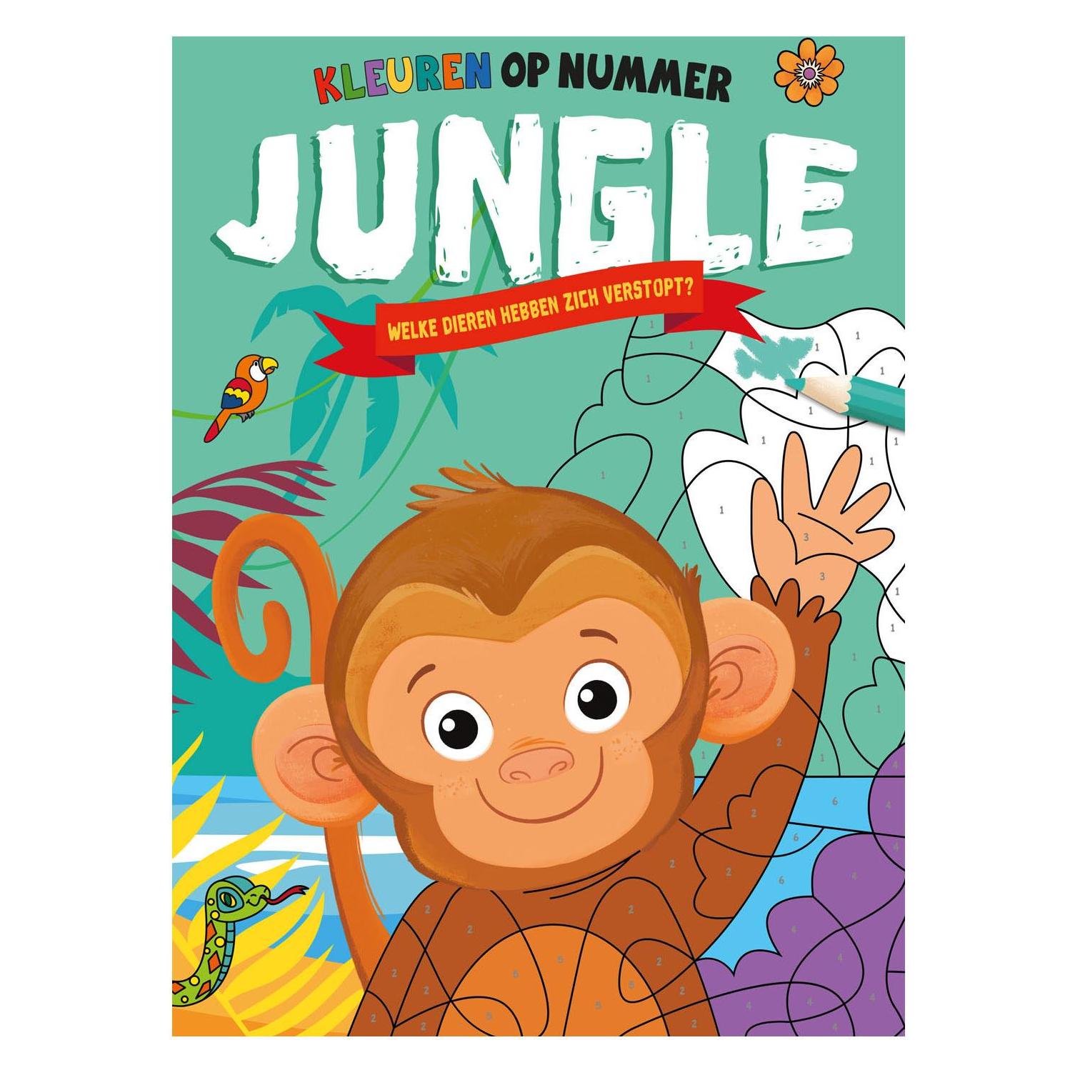 Rebo Jungle - Schilderen Op Nummer