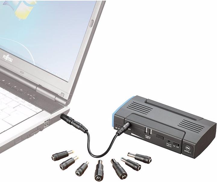 Produktbild Revolt Notebook-Powerbank mit Kfz-Starthilfe (12000 mAh, 177.60 Wh)