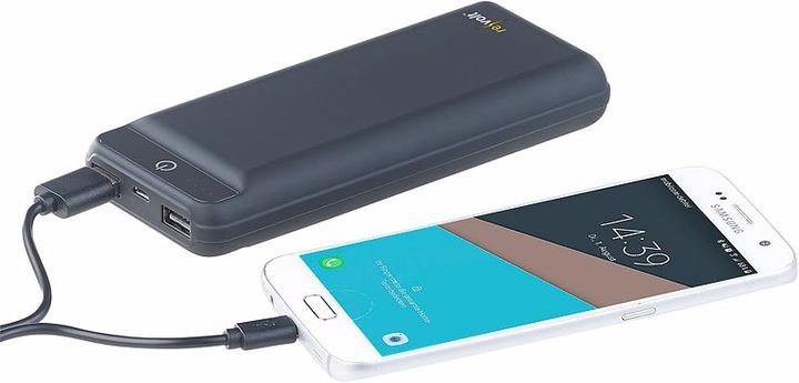 Immagine prodotto Revolt Banca di potenza USB dal design sottile (20000 mAh, 10.50 W, 74 Wh)