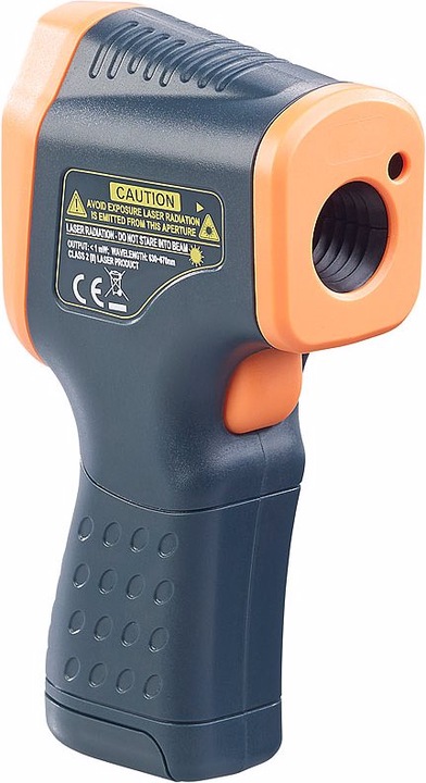 Produktbild AGT Profi-Infrarot-Thermometer mit Laser, LCD und Bluetooth
