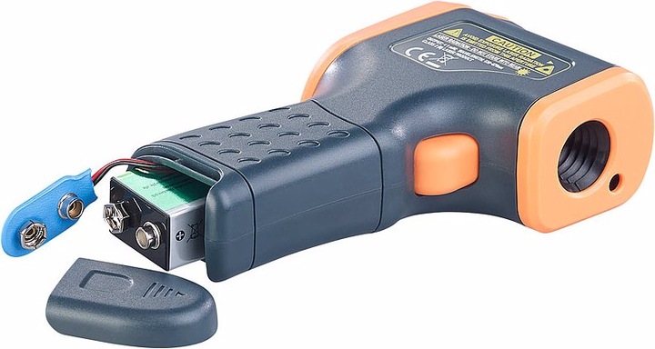 Produktbild AGT Profi-Infrarot-Thermometer mit Laser, LCD und Bluetooth