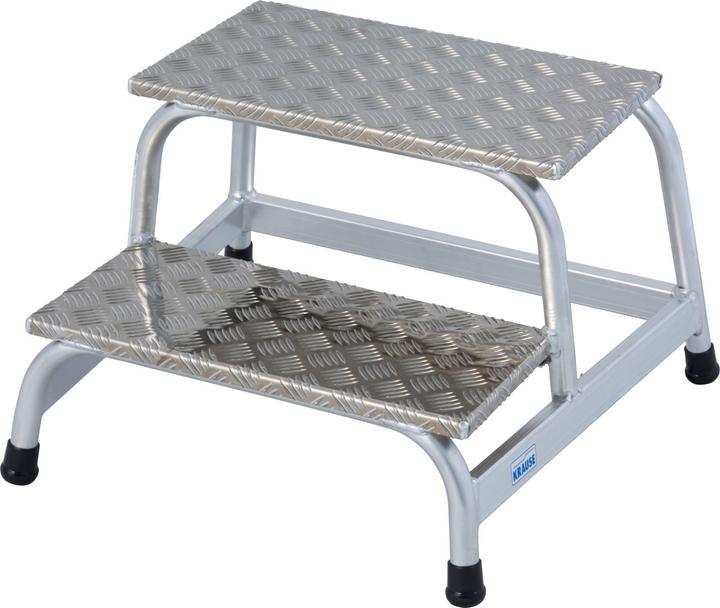 Krause 805027 Step stool aluminum (Stile, 68 cm)