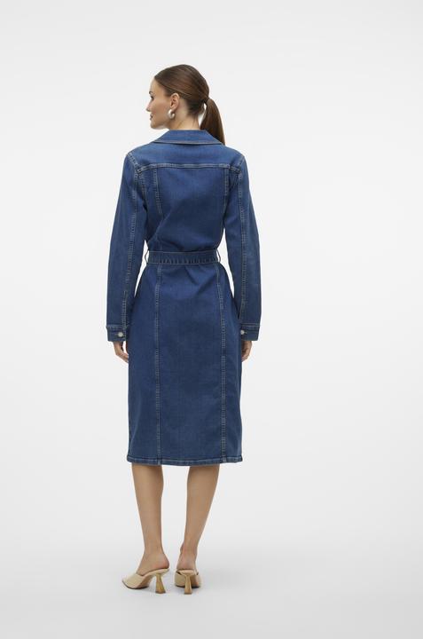 Actual product image Vero Moda VMTELLY Midikleid Jeanskleid (S)