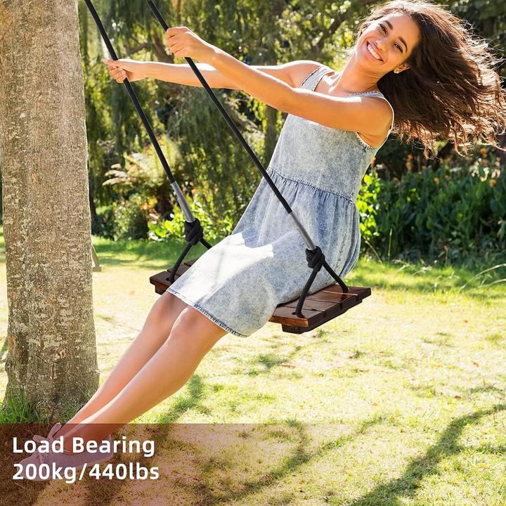 Produktbild Pellor Holzschaukel mit verstärkter Schnalle (bis 200 kg)
