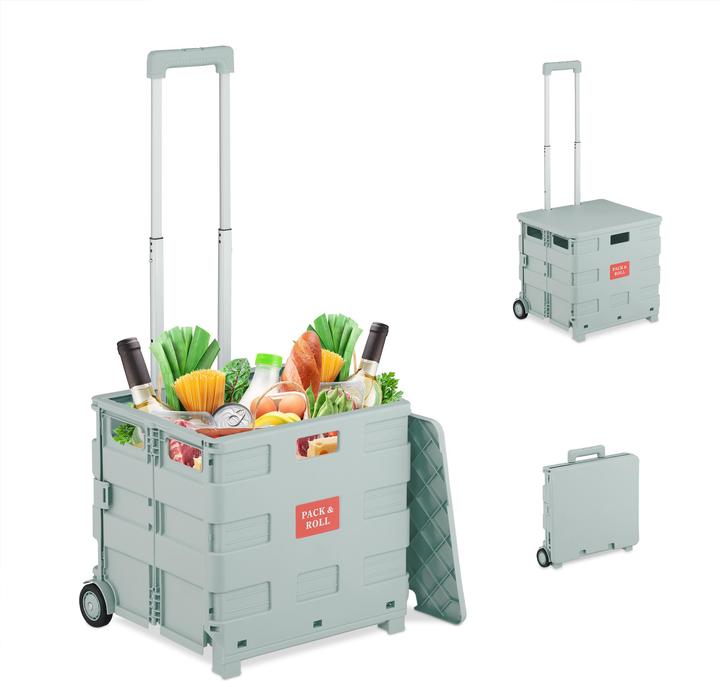 Actual product image Relaxdays shopping cart