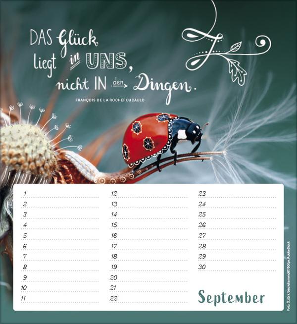 Produktbild Geburtstagskalender Im herzen barfuss