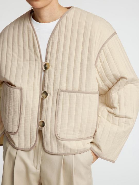 Actual product image Selected Femme Quilted Padded Jacket (42)