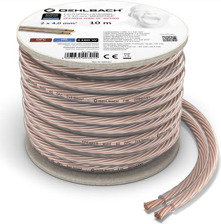 Actual product image Oehlbach Speaker Wire SP40 2000 (20 m, 4 mm²)