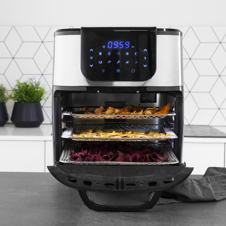 Immagine prodotto Princess 182075 Aerofryer Forno DeLuxe - friggitrice - Inhoud 11 litri (Spina UE)
