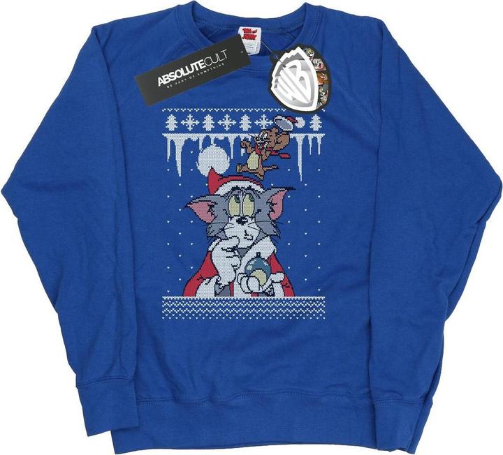 Produktbild Tom & Jerry Christmas Fair Isle Sweatshirt (M)