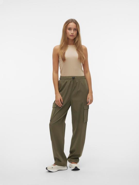 Actual product image Vero Moda VMPEPPER Hohe Taille Cargohose Cargo-Hose (34)