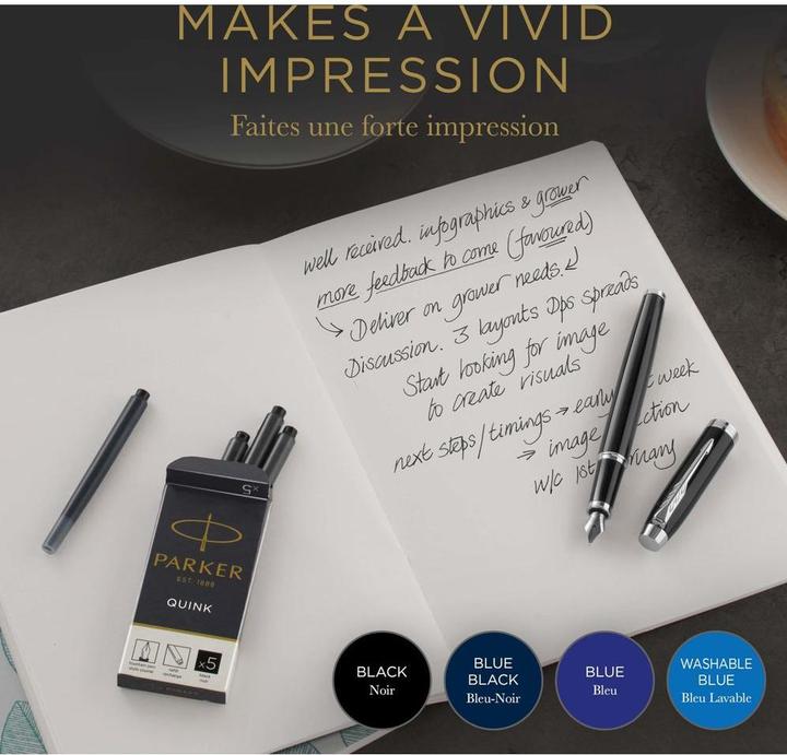 Produktbild Parker Pen Quink (Blau, 5 Stk.)