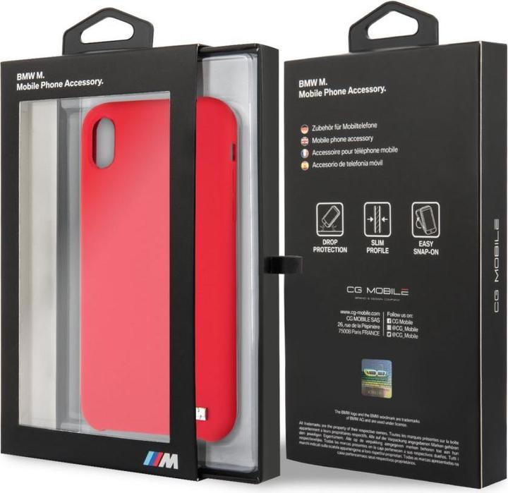 Immagine prodotto BMW Custodia rigida in silicone per iPhone XR (Apple iPhone XR)