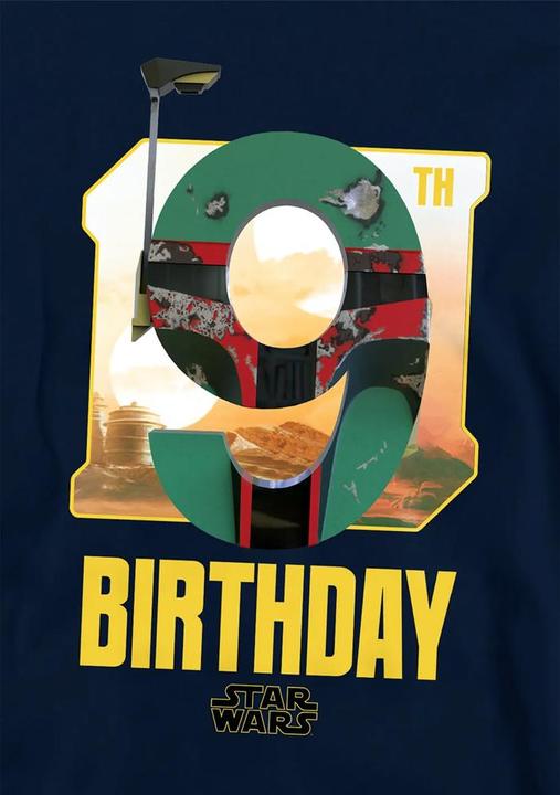 Produktbild Star Wars Kapuzenpullover 9 Geburtstag (116)