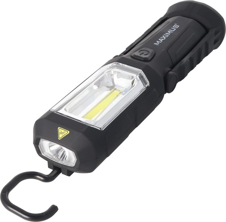Image du produit Duracell MAXIMUS LED Worklamp M-WKL-012-DU 3W+1W 240+60lm 3xAA Powered by (240 lm)