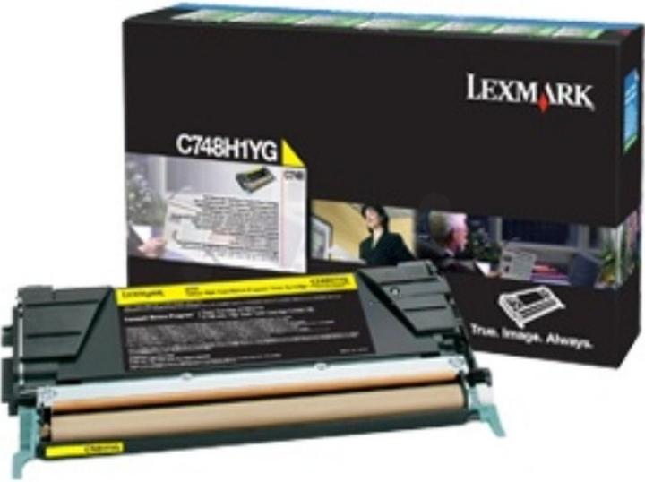 Produktbild Lexmark C748h3yg (Y)