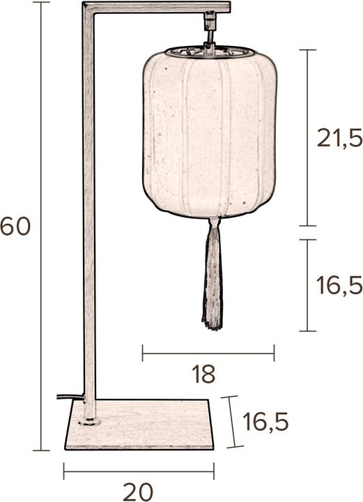 Actual product image Dutchbone Suoni (E27)