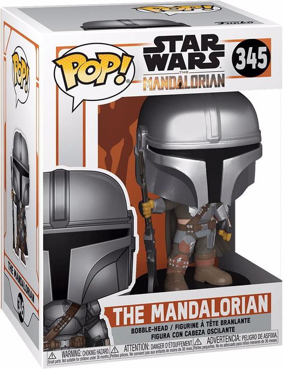 Actual product image Funko POP. Star Wars - The Mandalorian: The Mandalorian