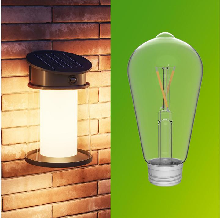 Produktbild Philips Solar-Aussenwandleuchte (500 lm, E27, IP44)