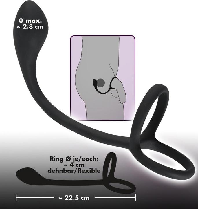 Produktbild Black Velvets Cock & Ball (4 cm)