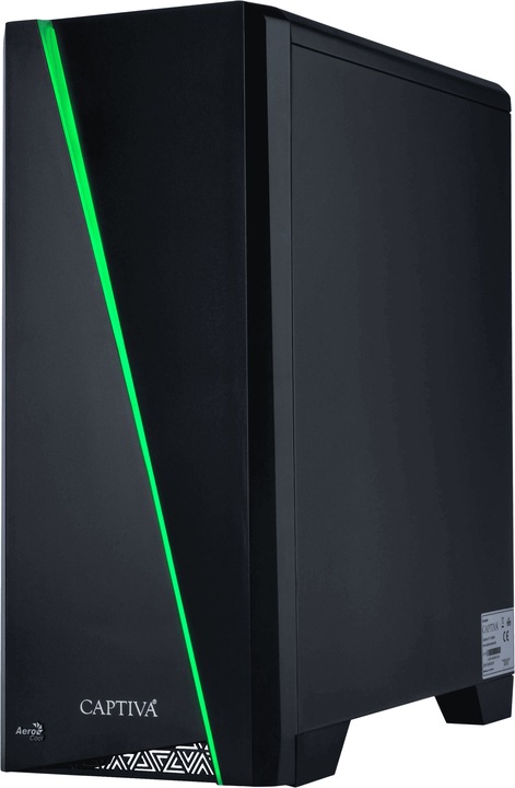 Produktbild Captiva Highend Gaming R50-872 (AMD Ryzen 5 2600, 16 GB, 480 GB, Radeon RX 580)