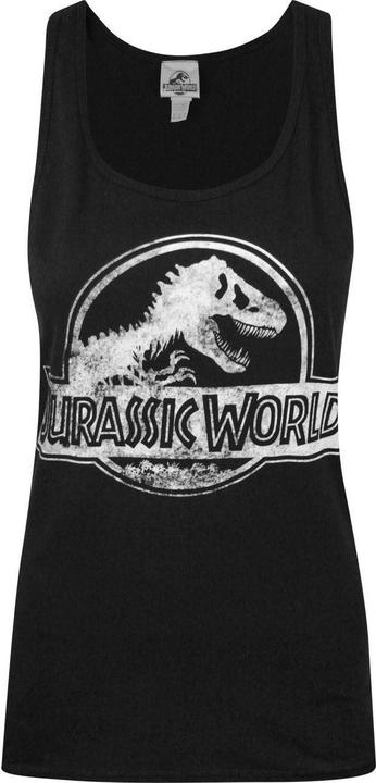 Jurassic World Tanktop mit JurassicWorldLogo im UsedLook (XL)