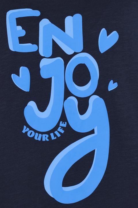 Produktbild Ulla Popken T-Shirt, Enjoy, Oversized, Rundhals, Halbarm (50, 52)