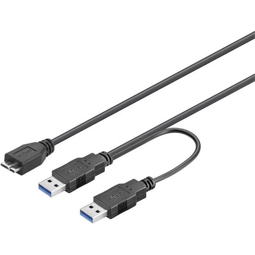 Goobay USB 3.0 Anschlusskabel (0.30 m, USB 3.0), USB Kabel