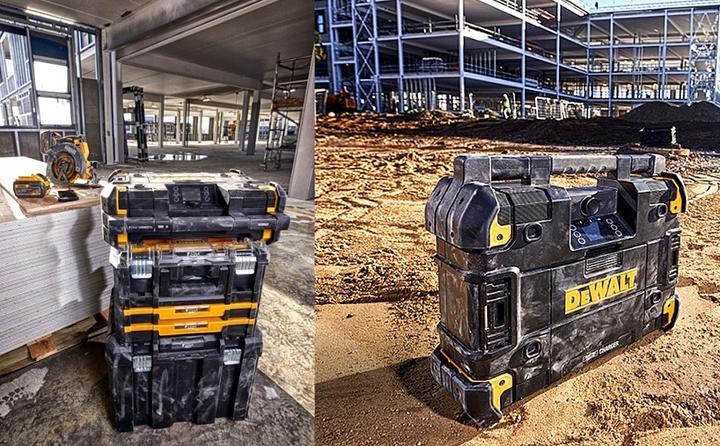 Produktbild DeWalt DWST181078QW Akku und Netzradio (AM, DAB+, FM, Bluetooth)