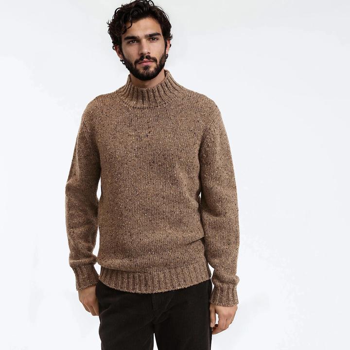 Actual product image La Redoute Collections Grobstrickpullover mit Stehkragen (XXL)