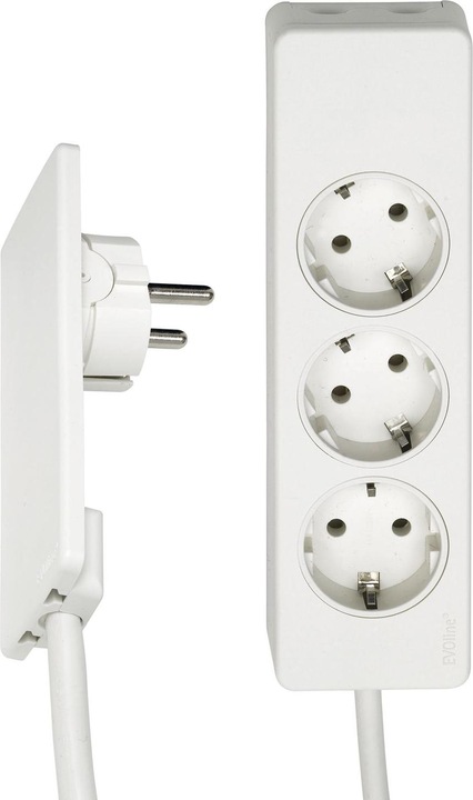 Actual product image Schulte Evoline (3 x, CEE 7/3, 1.50 m)