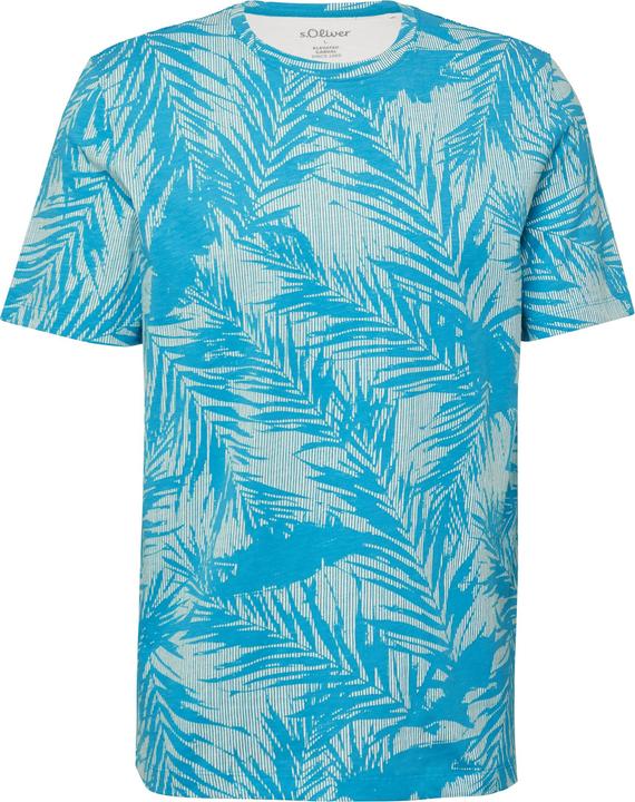 Produktbild S.Oliver T-Shirt T-Shirt mit Crew Neck und All-over-Print (XL)
