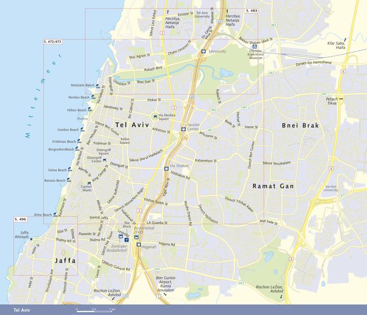 Immagine prodotto Reiseführer Israel und Palästina (Tedesco, Jens Wiegand, 2022)