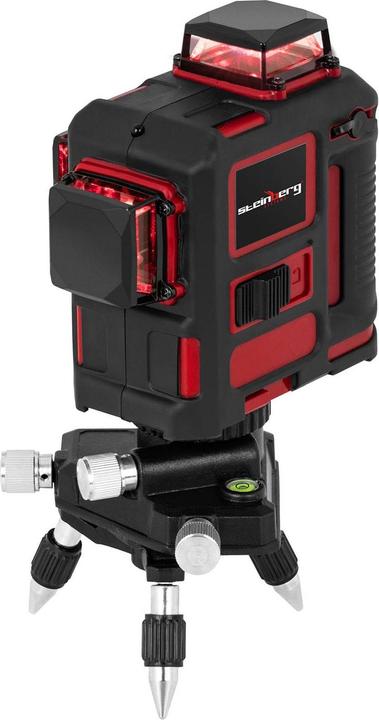 Produktbild Steinberg Rotationslaser Linienlaser Kreuzlaser Kreuzlinienlaser mit Stativ Baulaser 25 m