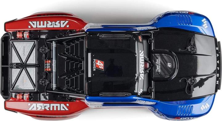 Produktbild Arrma Short Course Truck Mojave 4x4 4S BLX Blau, ARTR, 1:8 (ARR Almost-Ready-to-Race)